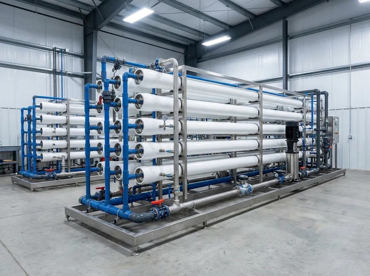 Elemen membran reverse osmosis 8040 untuk sistem pengolahan air industri
