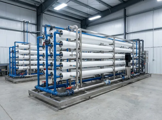 Elemen membran reverse osmosis 8040 untuk sistem pengolahan air industri