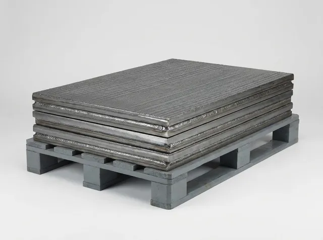 Pelat tahan aus chromium carbide overlay untuk peralatan pertambangan